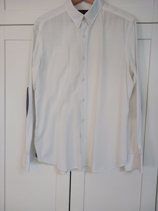 Camisa Massimo Dutti blanca - manga larga