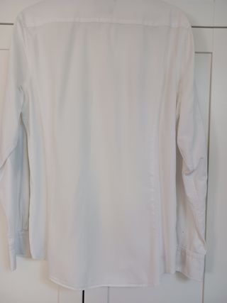 Camisa Massimo Dutti blanca - manga larga