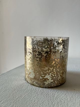 Vela LED dorada - Decorativa