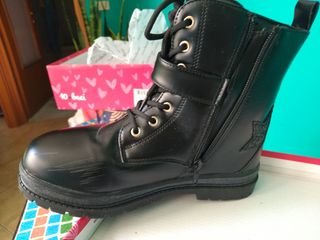 Stivaletti 10 Baci neri