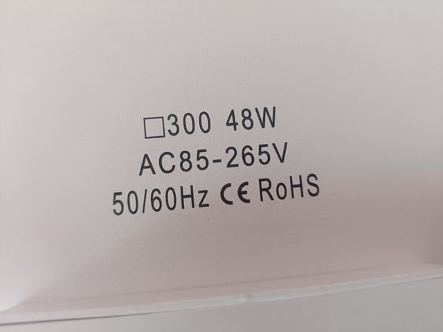 Panel LED empotrable 300W