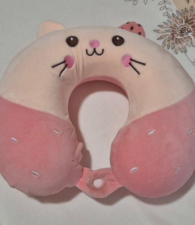 Cojín viaje gato - Almohada cuello
