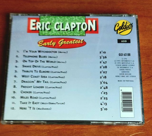 Eric Clapton - Early Greatest