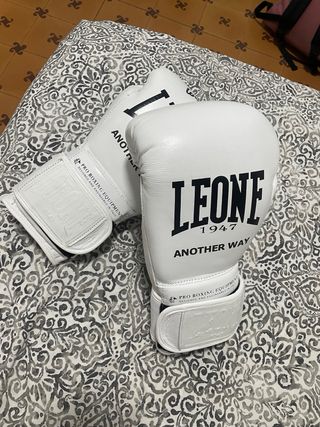 Guantes boxeo Leone 1947 firmados