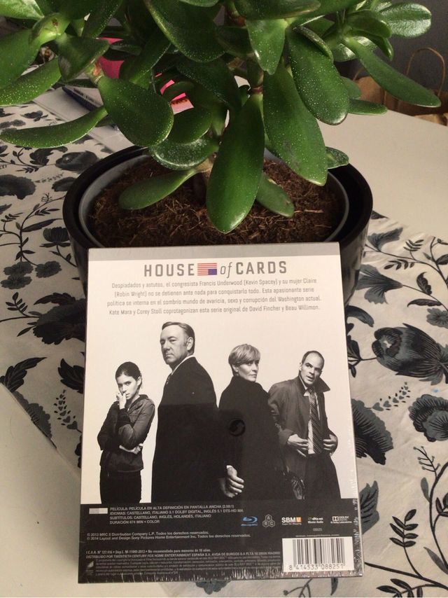 House of Cards - Temporada 1 Blu-ray