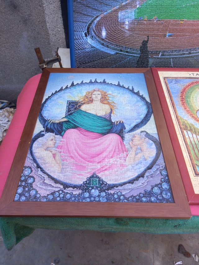 3 Puzzles enmarcados - Arte y Mitología