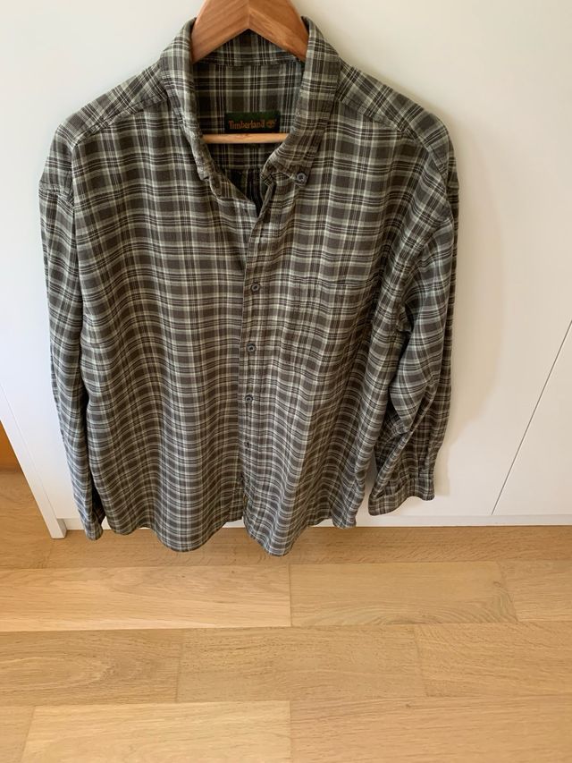 2 Camisas Timberland Hombre XL - Verde
