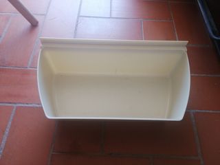 Cajón de nevera color crema- 43x37