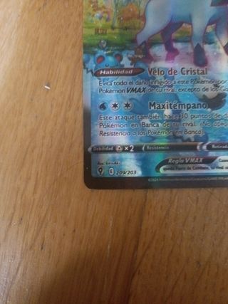 Glaceon VMAX - Pokémon Carta