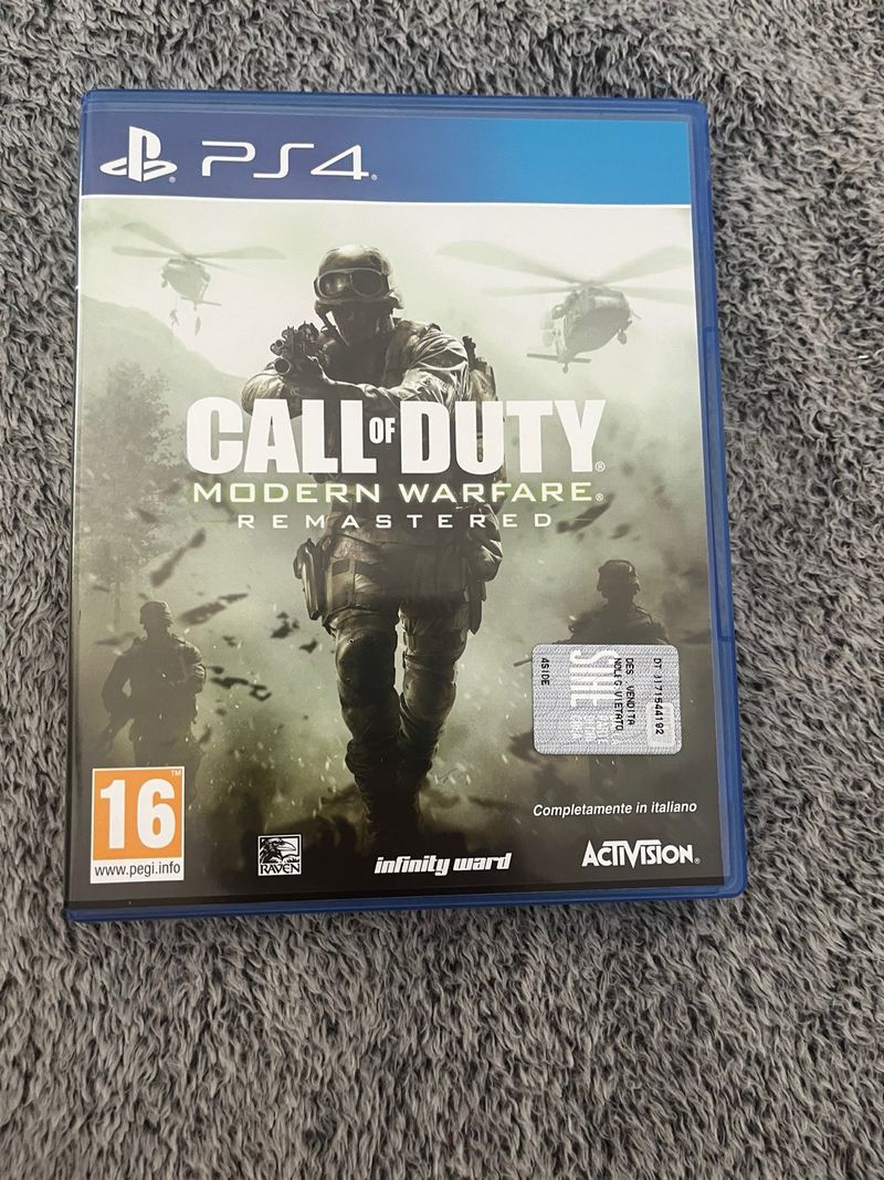 Call of Duty MW Remastered PS4