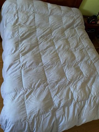 Edredón Reig Martí azul y blanco