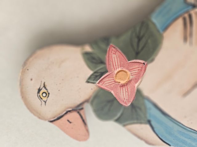 Colgadores de pared rústicos - Patos.