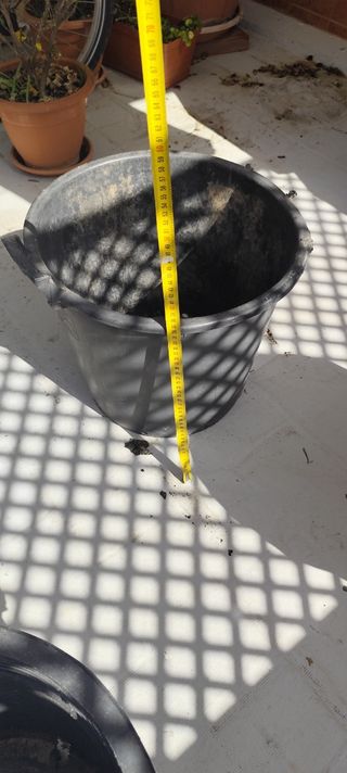 Lote maceteros y platos