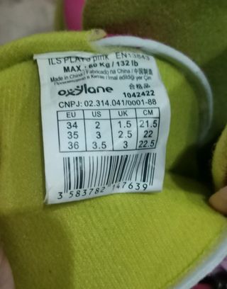 Patines Oxelo niña 34-36