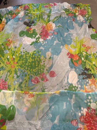 Cortina infantil | Sirenas y peces