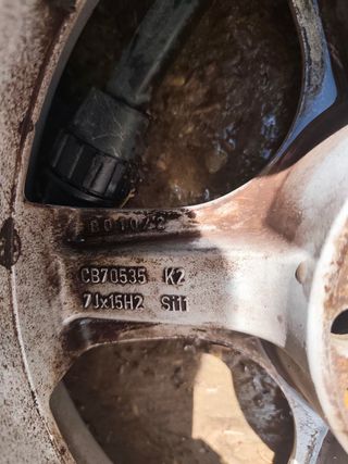 Llantas BMW 5*120 R15 195 BORBET et35