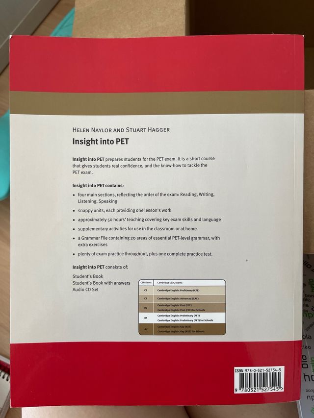 Insight into PET Student's Book without Answers