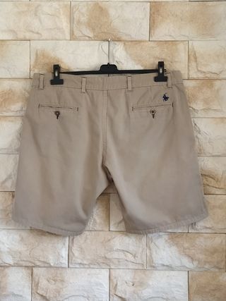 Bermudas beige hombre talla 52