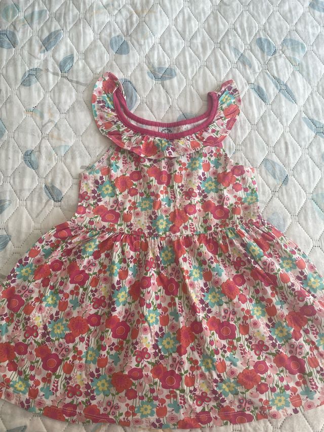 Vestido floral niña 2-3 años