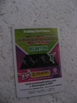 cromo Adrenalyn fútbol Real Madrid 404 Rodrygo 19