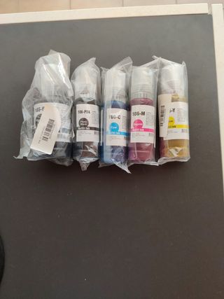 Tinta Epson 105-106: 5 botes