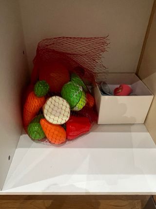 Cocinita juguete + accesorios