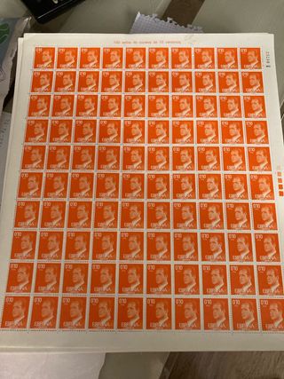 100 Sellos España 10 Céntimos