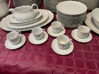 Vajilla Bavaria Jasmin - sopera y jgo cafe piezas