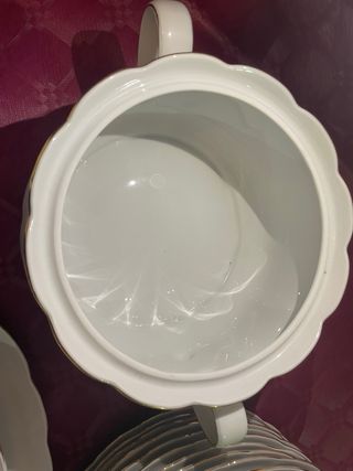 Vajilla Bavaria Jasmin - sopera y jgo cafe piezas