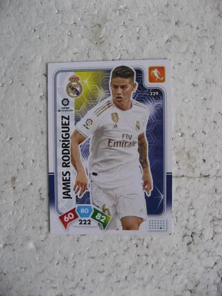 cromo fútbol Adrenalyn James Rodríguez 229 2019-20