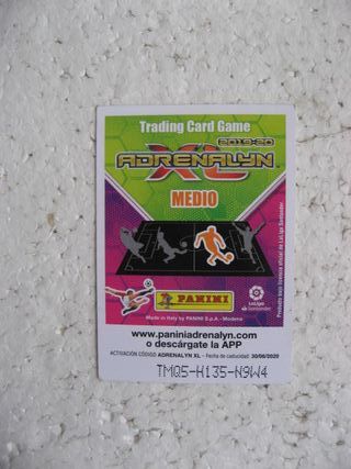 cromo fútbol Adrenalyn James Rodríguez 229 2019-20