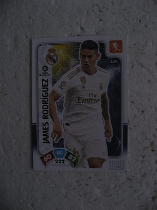 cromo fútbol Adrenalyn James Rodríguez 229 2019-20