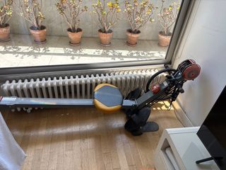 Máquina remo plegable