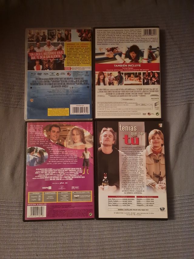 4 Comedias en DVD: ¡A reír!
