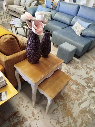 Mesitas nido vintage - 2 uds