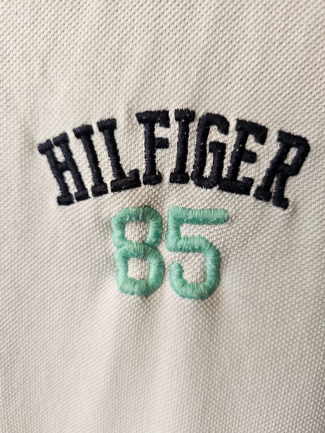 Polo Tommy Hilfiger bicolor