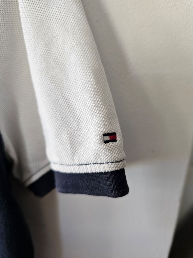 Polo Tommy Hilfiger bicolor
