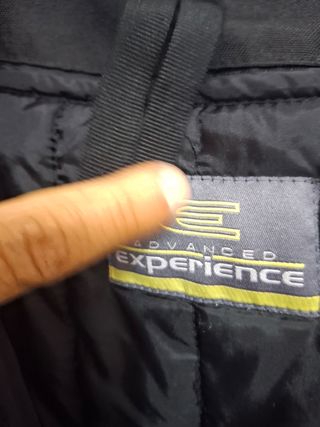 Chaqueta moto invierno negra
