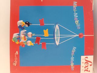 Mòbil bebé madera vintage