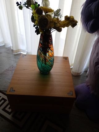 Tavolino legno quadrato