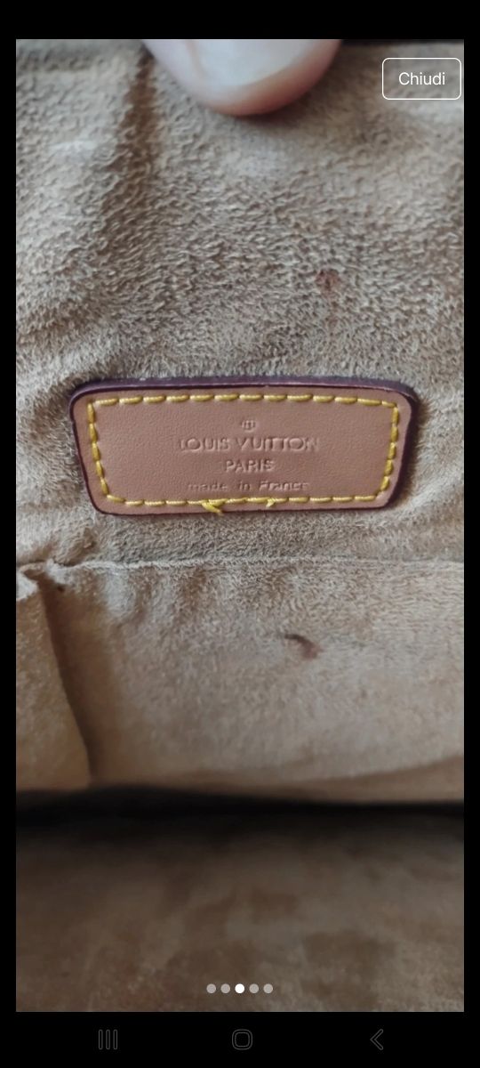 Sac Plat Louis Vuitton
