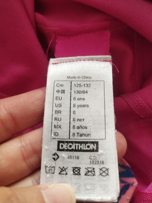 Bañador niña Decathlon - Talla 6