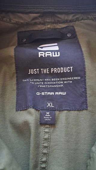 Cazadora G-Star Raw XL - Verde Oliva