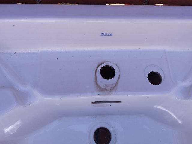 Lavabo Roca vintage blanco