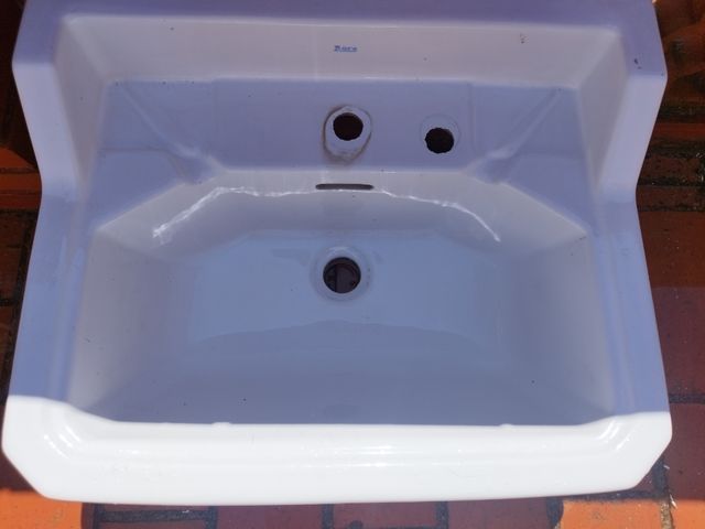 Lavabo Roca vintage blanco