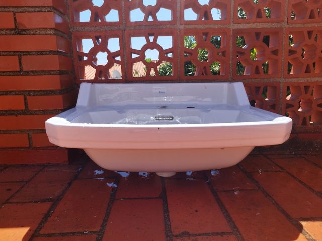 Lavabo Roca vintage blanco