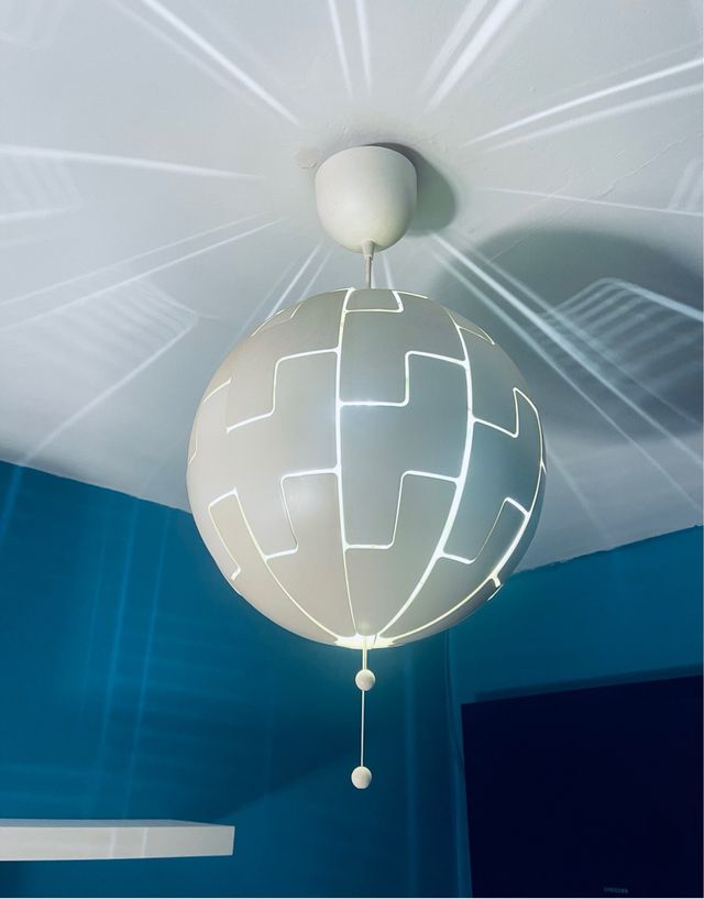 Lampara Ikea - Estilo Estrella de la Muerte