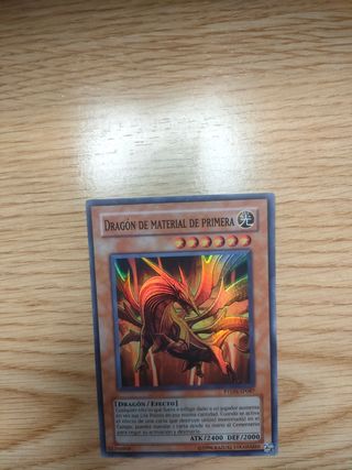 YuGiOh! Dragon de Material Primera