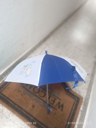 Paraguas infantil multicolor