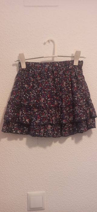 Minifalda floral - Talla S